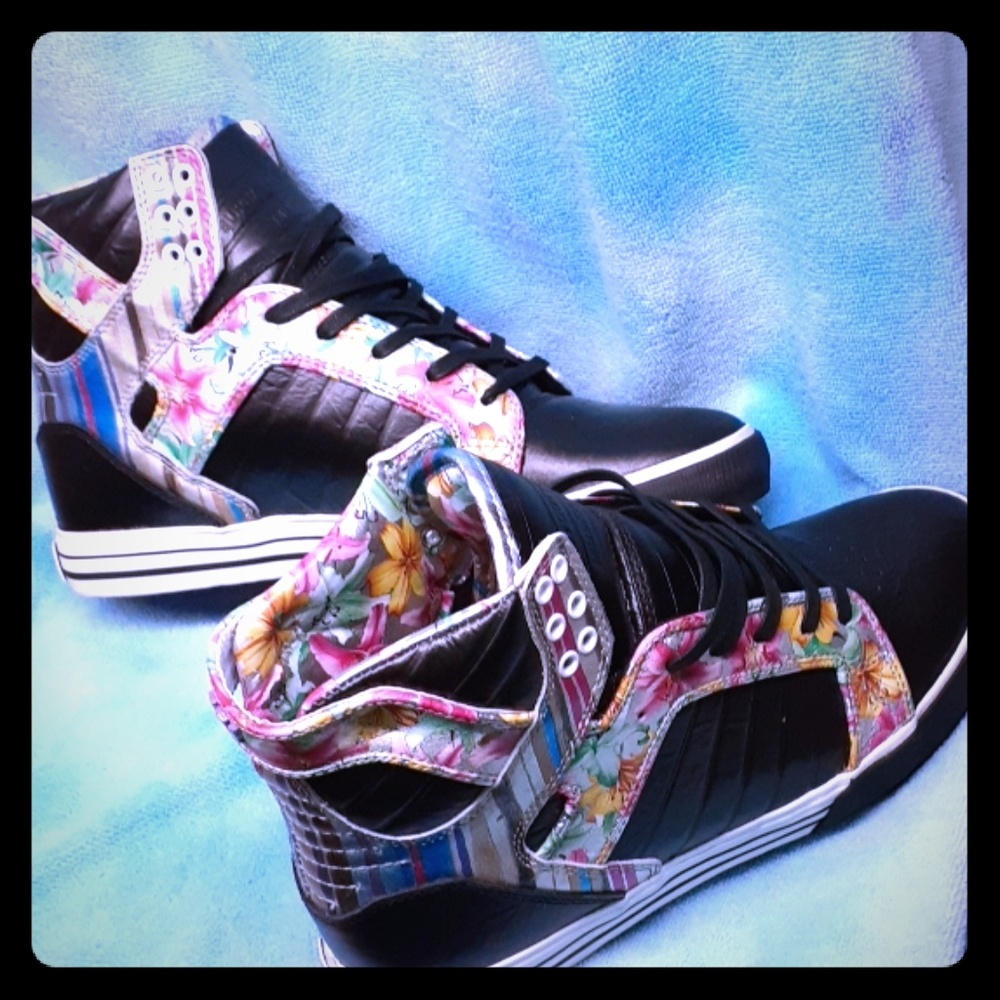 BranSupra skytop flofloral "Chad muska pro model"